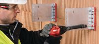 Kunststoff-Schraubdübel HRD-H Vormontierter Kunststoffdübel mit Schraube (Kohlenstoffstahl, Sechskantkopf) für Beton und Mauerwerk Anwendungen 4